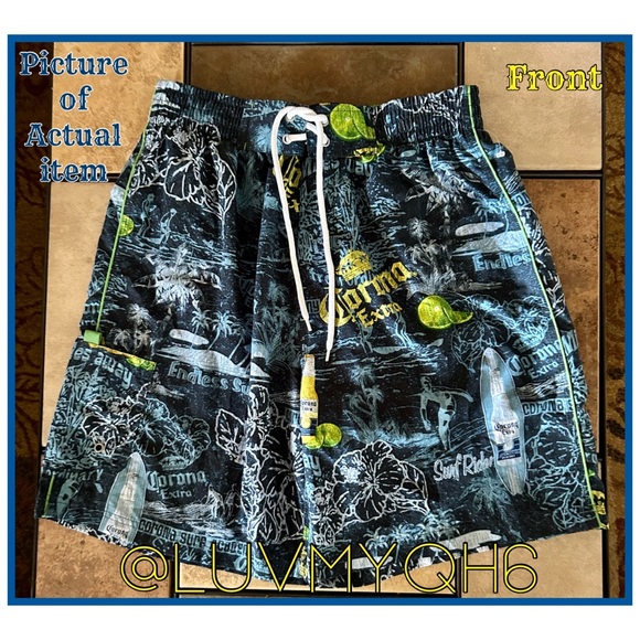 Men's Board Shorts “Corona Extra”🎉HP🎉 - Picture 2 of 5